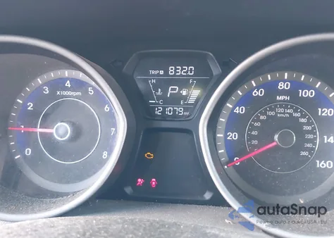 2015 Hyundai Elantra Sport из США, поврежденный, VIN KMHDH4AH4FU456733